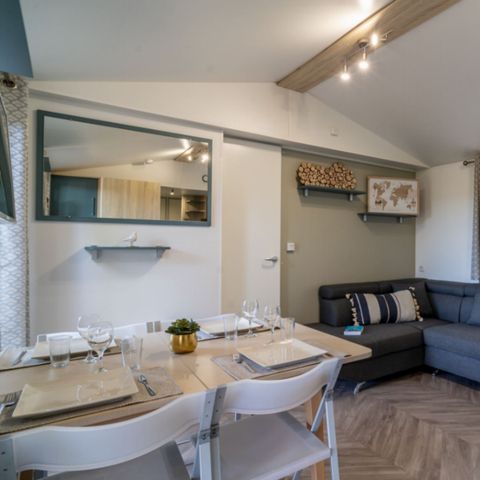 MOBILHOME 6 personnes - Konfort 3 chambres, 2 SDB, 6 personnes
