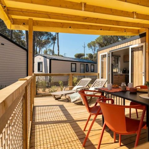 MOBILHOME 4 personnes - Cottage Provence 3 Pièces 4 Personnes Climatisé + TV