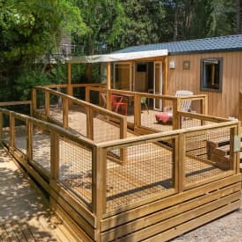 MOBILHOME 4 personnes - Cottage 4p 2ch **** PMR