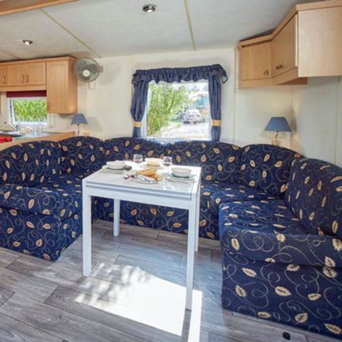 MOBILHOME 8 personnes - Classic | 3 Ch. | 6/8 Pers. | Terrasse surélevée non couverte | Clim.
