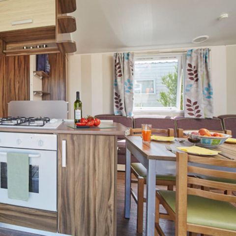 MOBILHOME 8 personnes - Classic XL | 3 Ch. | 6/8 Pers. | Terrasse surélevée | Clim.