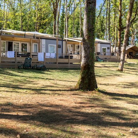 MOBILHOME 6 personnes - Comfort XL | 3 Ch. | 6 Pers. | Terrasse surélevée | Clim.