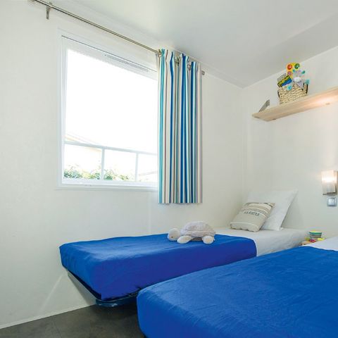 MOBILHOME 6 personnes - Mobil-home | Classic XL | 2 Ch. | 4/6 Pers. | Terrasse surélevée non couverte | Clim.