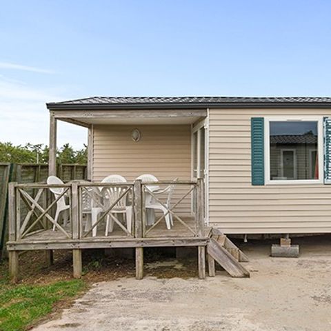 MOBILHOME 6 personnes - Classic XL | 2 Ch. | 4/6 Pers. | Terrasse surélevée