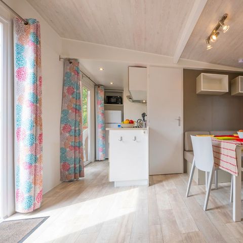 MOBILHOME 6 personnes - Comfort XL | 3 Ch. | 6 Pers. | Terrasse surélevée