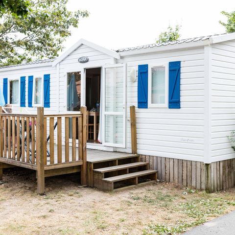 MOBILHOME 6 personnes - Classic | 3 Ch. | 6 Pers. | Terrasse surélevée non couverte | 1 SDB