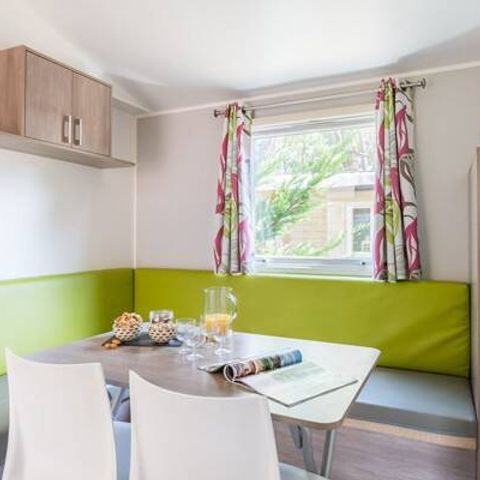 BUNGALOW 6 personnes - Mobil-home | Comfort | 2 Ch. | 4/6 Pers. | Terrasse surélevée non couverte