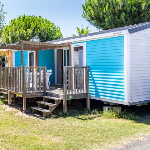 MOBILHOME 6 personnes - Comfort XL | 3 Ch. | 6 Pers. | Terrasse surélevée | Clim.