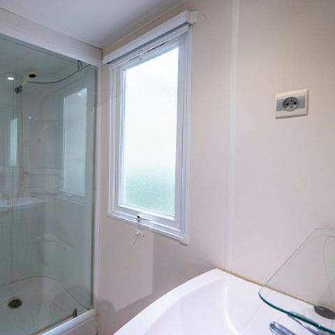 MOBILHOME 6 personnes - Comfort XL | 3 Ch. | 6 Pers. | Terrasse surélevée | Clim.