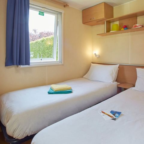 MOBILHOME 8 personnes - Classic | 3 Ch. | 6/8 Pers. | Terrasse surélevée non couverte | Clim.