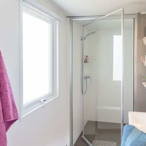 MOBILHOME 6 personnes - Comfort XL | 3 Ch. | 6 Pers. | Terrasse surélevée | Clim.