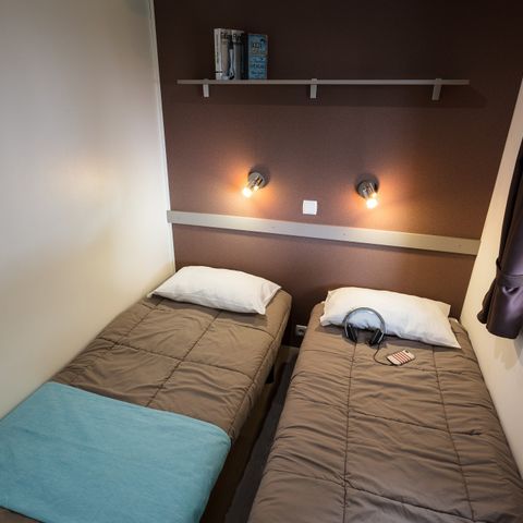 MOBILHOME 8 personnes - Mobil-home | Classic XL | 3 Ch. | 6/8 Pers. | Terrasse surélévée non couverte | Clim.