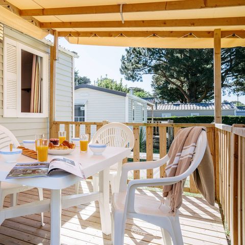 MOBILHOME 6 personnes - Mobil-home | Classic | 3 Ch. | 6 Pers. | Terrasse surélevée