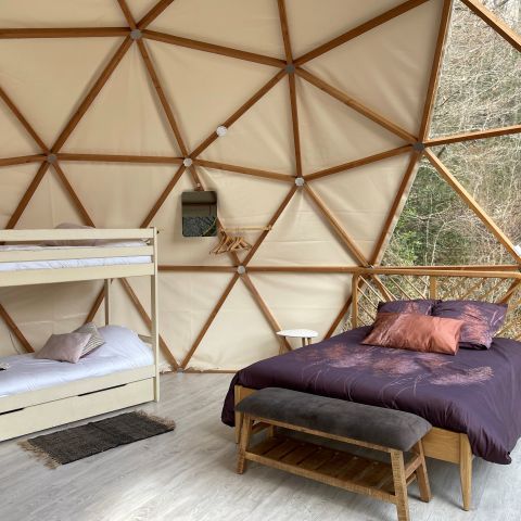 HÉBERGEMENT INSOLITE 4 personnes - Dome, sans saniaires