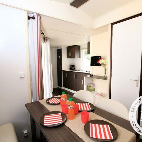MOBILHOME 6 personnes - 3 Pièces pour 6 Personnes + TV