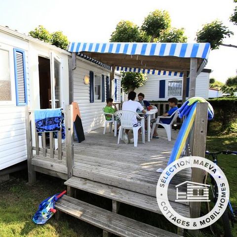 MOBILHOME 6 personnes - 3 Pièces pour 6 Personnes + TV