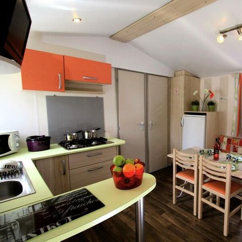MOBILHOME 6 personnes - 3 Pièces pour 6 Personnes + TV