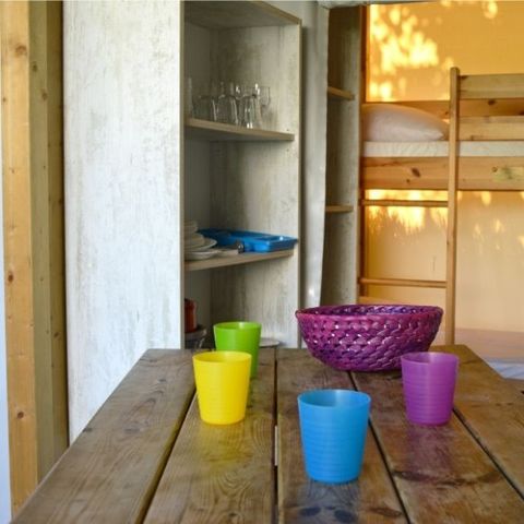 BUNGALOW TOILÉ 4 personnes - Bungalow Junior 2 chambres 17m² - sans sanitaires