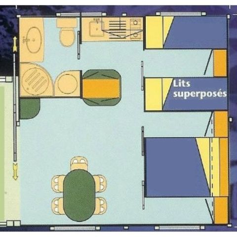 CHALET 5 personnes - Evasion 2 chambres 30m²