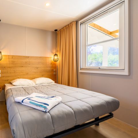 MOBILHOME 6 personnes - D/ SIGNATURE PRESTIGE 3 ch. 6 pers. - 36m2 - terrasse couverte