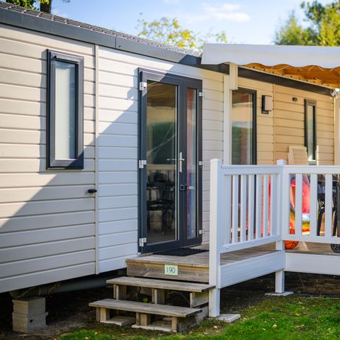 MOBILHOME 4 personnes - D/ SIGNATURE PRESTIGE 2 ch. 4 pers. - 34m2 - terrasse couverte