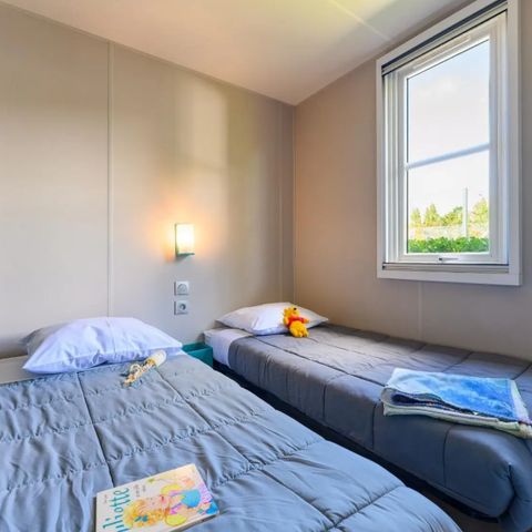 Mobilhome 6 personnes - SIGNATURE PRESTIGE + CLIM 3 chambres - 36m2 - terrasse couverte