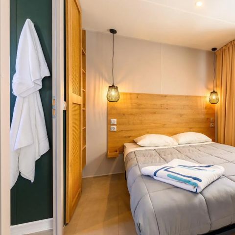 Mobilhome 6 personnes - SIGNATURE PRESTIGE + CLIM 3 chambres - 36m2 - terrasse couverte