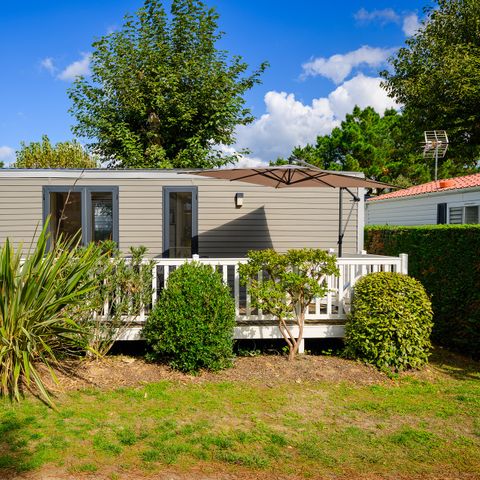 MOBILHOME 6 personnes - COTTAGE CONFORT 3ch. 6 pers. - 35m2 - terasse parasol