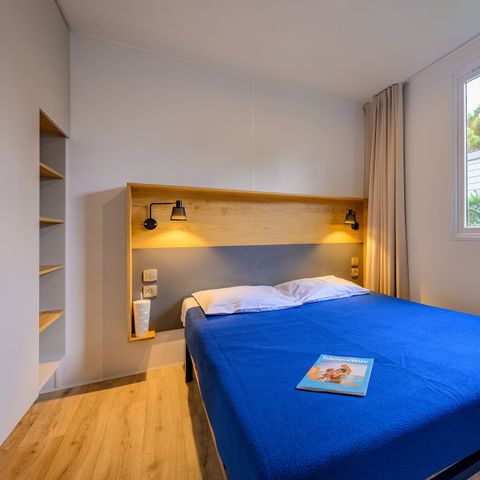 MOBILHOME 6 personnes - COTTAGE CONFORT 3ch. 6 pers. - 35m2 - terasse parasol