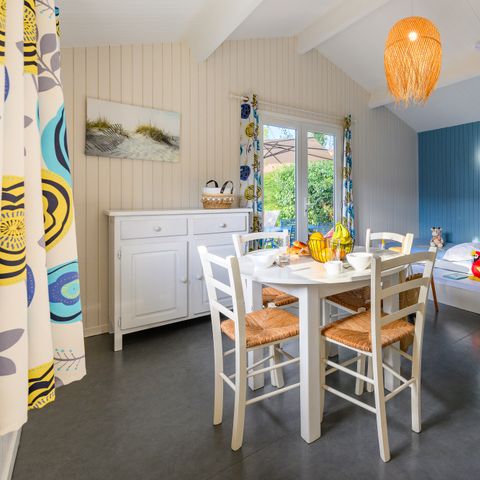 CHALET 4 personnes - CHALET CONFORT 1 ch. 2/4 pers. - 25m2 - terrasse parasol
