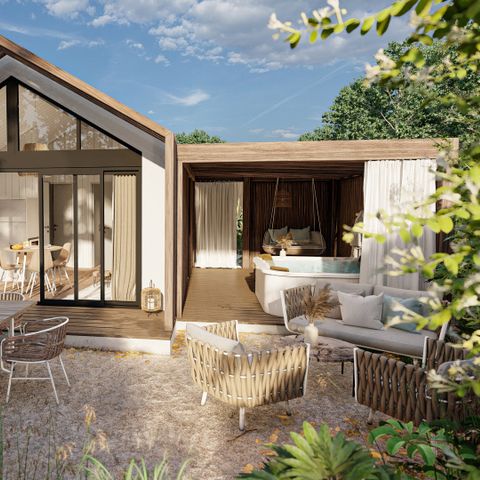 VILLA 5 personnes - Bois Marin - spa