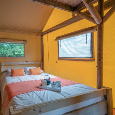 TENTE TOILE ET BOIS 7 personnes - Safari Lodge
