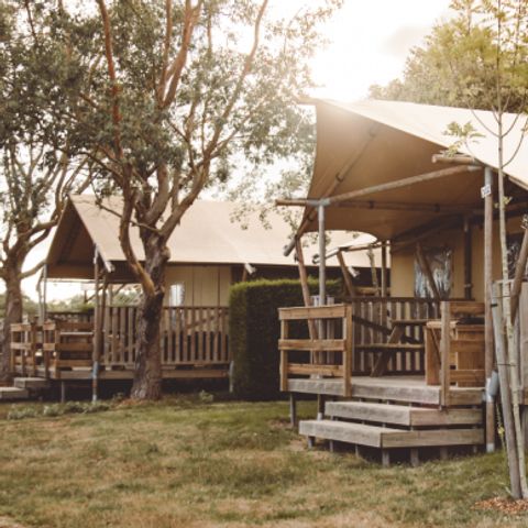 TENTE TOILE ET BOIS 7 personnes - Safari Lodge