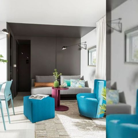 MOBILHOME 6 personnes - EXCLUSIF 3 chambres Jacuzzi avec suite parentale
