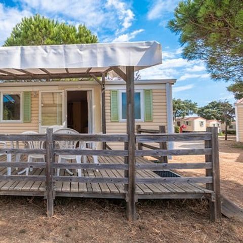 MOBILHOME 4 personnes - Classic XL | 2 Ch. | 4 Pers. | Terrasse surélevée