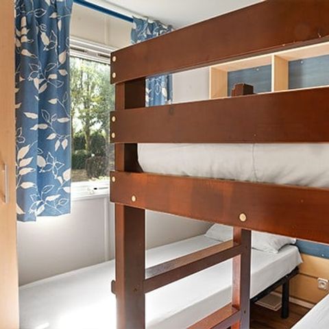 MOBILHOME 6 personnes - Comfort XL | 2 Ch. | 4/6 Pers. | Terrasse surélevée