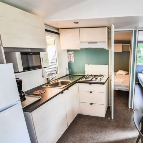 Mobilhome 7 personnes - 3 chambres CAMPING