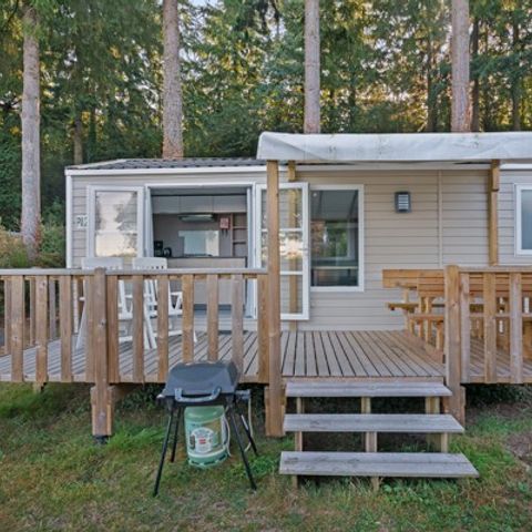 Mobilhome 4 personnes - Comfort XL | 2 Ch. | 4 Pers. | Terrasse surélevée | Clim.