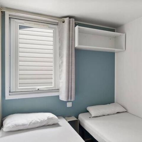 Mobilhome 6 personnes - Mobil-home | Comfort | 3 Ch. | 6 Pers. | Terrasse surélevée | Clim.