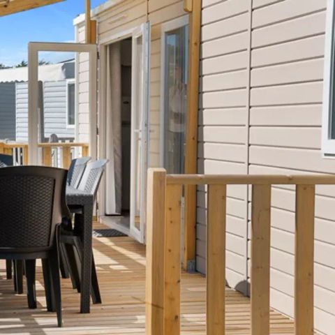 Mobilhome 4 personnes - Comfort | 2 Ch. | 4 Pers. | Terrasse surélevée | Clim.