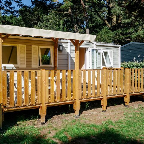 MOBILHOME 6 personnes - Mobil-home | Classic | 3 Ch. | 6 Pers. | Terrasse surélevée | 1 SDB