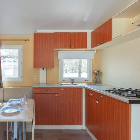 MOBILHOME 6 personnes - Mobil-home | Classic | 3 Ch. | 6 Pers. | Terrasse surélevée | 1 SDB