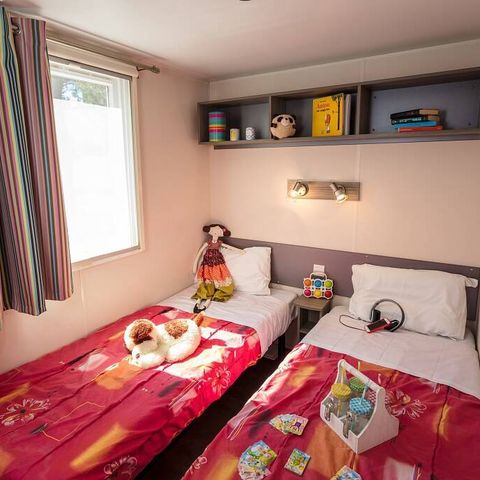 MOBILHOME 6 personnes - Mobil-home | Classic | 2 Ch. | 4/6 Pers. | Terrasse surélevée | 1 SDB