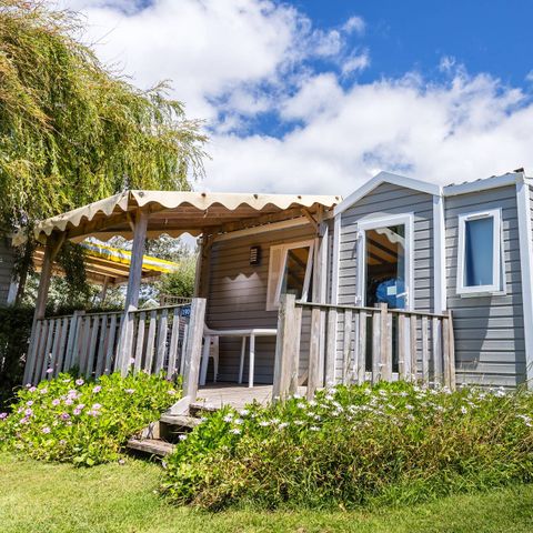 MOBILHOME 6 personnes - Mobil-home | Classic | 2 Ch. | 4/6 Pers. | Terrasse surélevée | 1 SDB