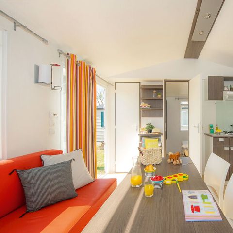 MOBILHOME 6 personnes - Mobil-home | Classic | 3 Ch. | 6 Pers. | Terrasse surélevée | TV