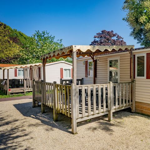 MOBILHOME 4 personnes - Mobil-home | Classic | 2 Ch. | 4 Pers. | Terrasse surélevée | TV