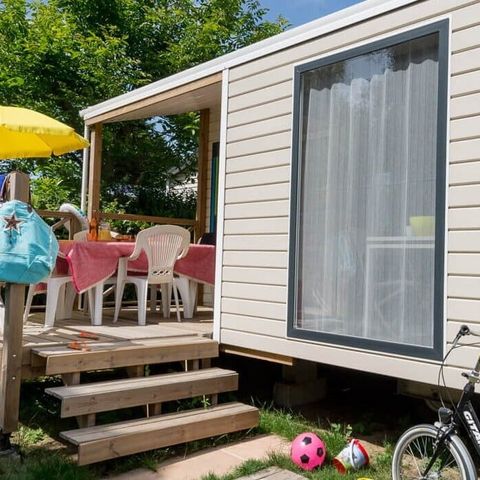 MOBILHOME 6 personnes - Mobil-home | Comfort | 2 Ch. | 4/6 Pers. | Terrasse simple | TV