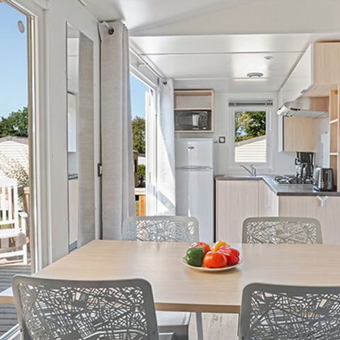 MOBILHOME 6 personnes - Mobil-home | Comfort | 2 Ch. | 4/6 Pers. | Terrasse simple | TV