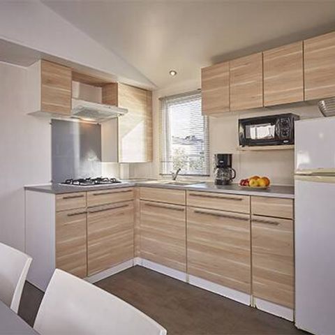 MOBILHOME 6 personnes - Mobil-home | Comfort | 3 Ch. | 6 Pers. | Terrasse surélevée | 1 SDB