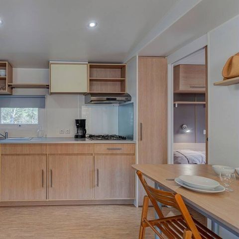 MOBILHOME 6 personnes - Classic | 2 Ch. | 4/6 Pers. | Terrasse Simple | 1 SDB